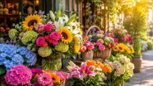 Image showing Summer Flowers- Brighten Every Day with Seasonal Blooms from Judy's Village Flowers.